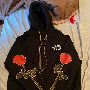 Palm Angels Rose Hoodie sz M